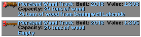Picture: Two versions of the Moreland Wood Truck
